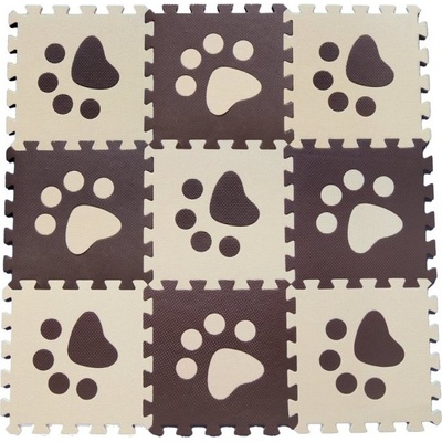 Baby Penové puzzle Hnedé labky B