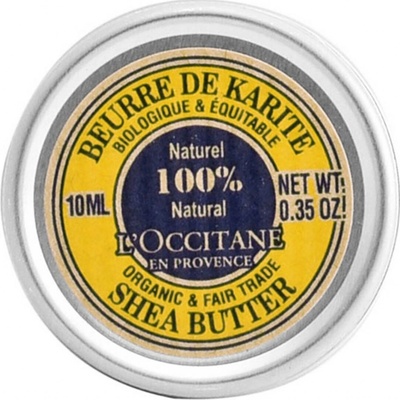 L'Occitane Karité BIO 100% bambucké maslo pre suchú pokožku 100 % Pure Shea Butter 10 ml