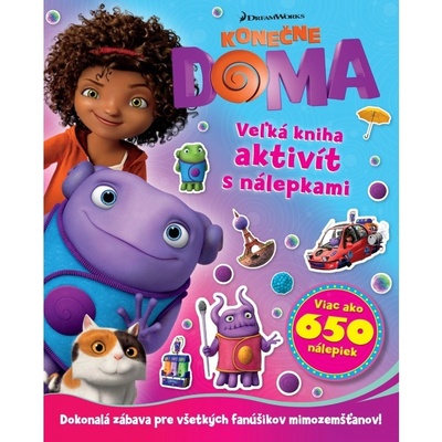 Konečne doma - Veľká kniha aktivít s nálepkami SK