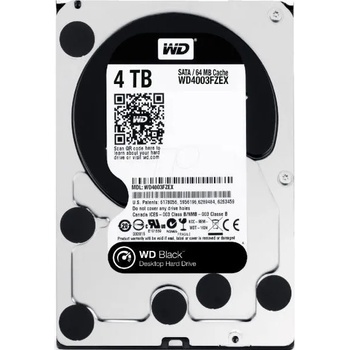 Western Digital Black 3.5 4TB 7200rpm 64MB SATA3 (WD4003FZEX)