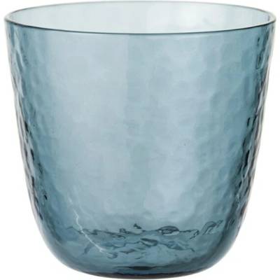 Broste Sklenice na vodu HAMMERED modrá 150 ml
