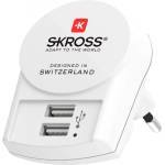 SKROSS Адаптер-зарядно SKROSS Euro USB Charger 1.302421, 2 x USB-A, 2.4A (SKROSS-1302421)