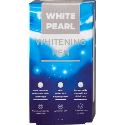 VitalCare bieliace pero na zuby White Pearl Whitening Pen 2,2 ml