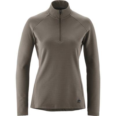 Gonso Дамска фланелка с дълъг ръкав за колоездене Gonso Women's Essential Jersey Longsleeve Therm Cycling jersey - Grey Phoenix - размер 34 (EU) (156-2671-0211)