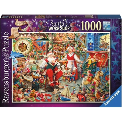 RAVENSBURGER Santova dílna 1000 dílků