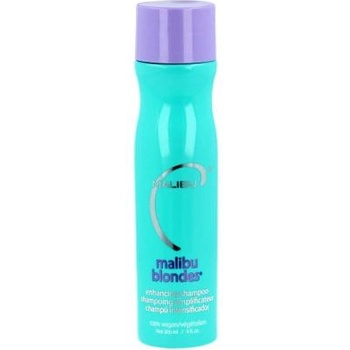 Malibu C Malibu Blondes Enhancing Shampoo 266 ml шампоан за възстановяване и блясък на изрусена коса унисекс