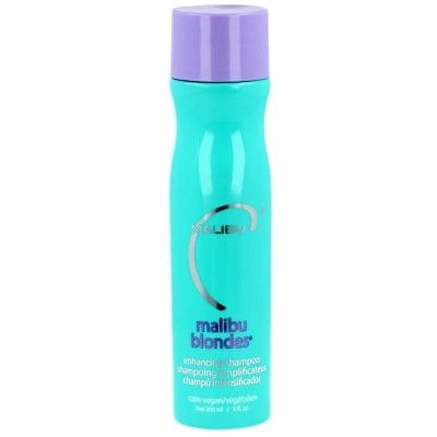 Malibu C Malibu Blondes Enhancing Shampoo 266 ml шампоан за възстановяване и блясък на изрусена коса унисекс
