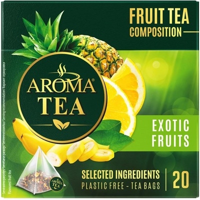AROMA GOLD Aroma Tea Exotic Fruits pyramidové sáčky 20 x 2 g