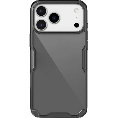 Nillkin iPhone 17 Pro Max NILLKIN NATURE PRO Силиконов удароустойчив протектор за телефон с ъгъл с въздушна възглавница, ЧЕРЕН GP-175272 (GP-175272)