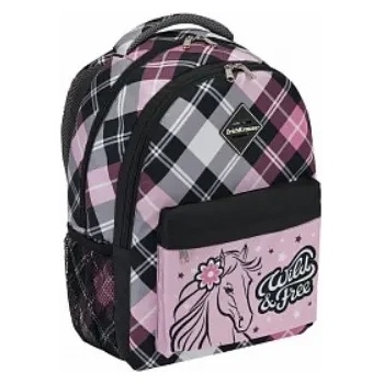 ErichKrause Ученическа раница ErichKrause EasyLine с 2 отделения, 20 л, Flower Horse