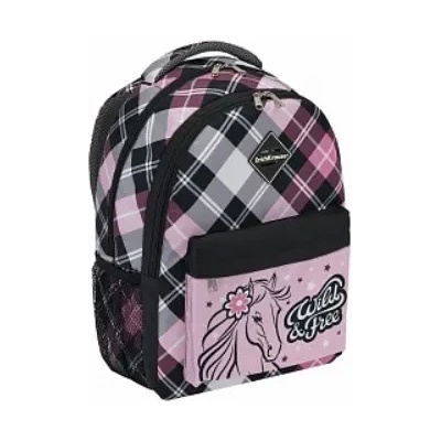 ErichKrause Ученическа раница ErichKrause EasyLine с 2 отделения, 20 л, Flower Horse