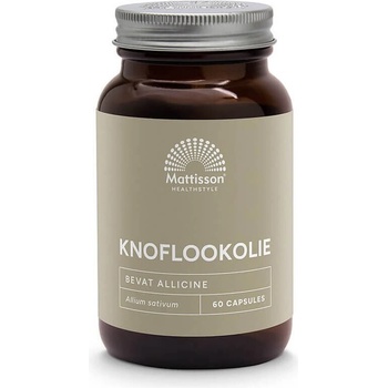 Mattisson Healthstyle Чесън (мацерирано масло) 1000 mg 60 капсули | Mattisson Healthstyle (MT2362)