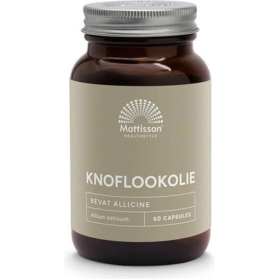 Mattisson Healthstyle Чесън (мацерирано масло) 1000 mg 60 капсули | Mattisson Healthstyle (MT2362)