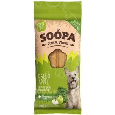 Soopa Tyčinky Kel a Jablko dentálne maškrty 100 g