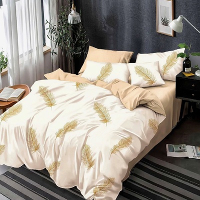 EmonaMall Двулицево спално бельо EmonaMall, 6 части - Модел S15173 (S15173-33333d)