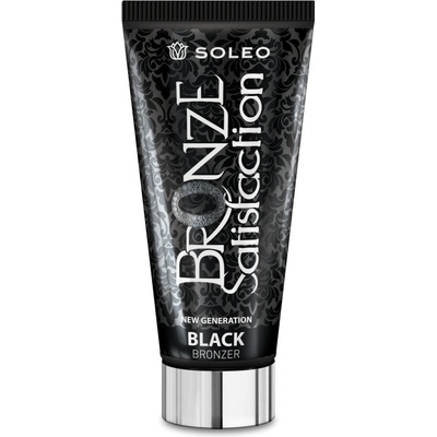 Soleo BRONZE Satisfaction BLACK BRONZER intensive bronzer with precious oils krém do solária 150 ml – Zboží Mobilmania
