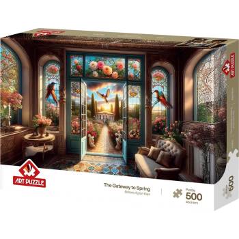 Art Puzzle Пъзел Art Puzzle от 500 части - Пътят към пролетта (40503)