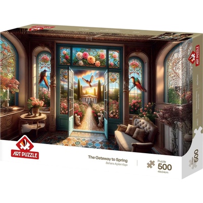 Art Puzzle Пъзел Art Puzzle от 500 части - Пътят към пролетта (40503)