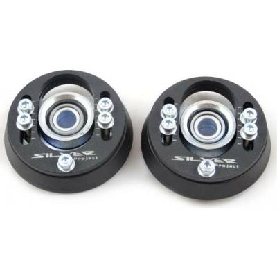Silver Project Přední horní uložení tlumičů (Pillowball Top Mounts) Silver Project Seat Cordoba 6K2/6L2 / Ibiza Mk3 6K1/Mk4 6L1 - -15mm