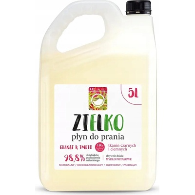 Zielko prací gel na černé prádlo 5 l