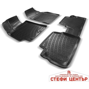 Rizline Гумени стелки RizLine съвместими с Toyota Auris 2007-2013 (511385) - steficenter