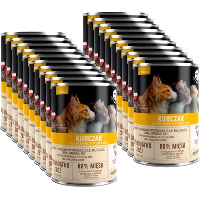 PetRepublic kúsky v omáčke s kuracím mäsom steril 20 x 400 g