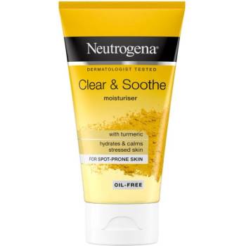 Neutrogena Clear & Soothe Успокояващ хидратант за лице с куркума 75 мл (3736)