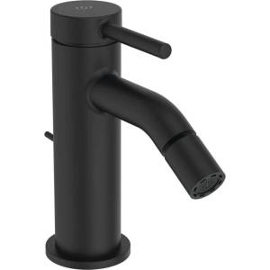 Ideal Standard Ceraline Nuovo - Смесител за биде с излив, копринено черно BD765XG (BD765XG)