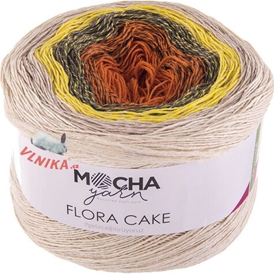 Mocha Yarn Příze Flora Cake Varianta: 30