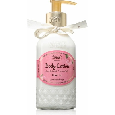 Sabon Bottle Rose Tea telové mlieko 200 ml