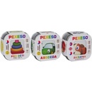 Pexeso 3ks Abeceda Zvířátka Pro děti společenská hra v krabičce 8x21x4cm Hmaťák