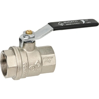 BUGATTI OREGON Kulový kohout 1" FF Páka, PN40, -20°C +185°C 3010156