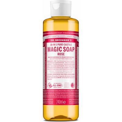 Dr. Bronner's 18in1 Pure castile magic soap rose 240 ml