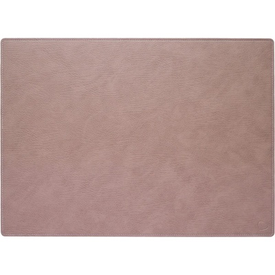 LIND DNA Подложка за бюро SQUARE BULL 44 x 64 см, топло сив / бял, кожа, LIND DNA (LIND990463)