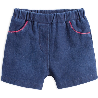Knot So Bad dievčenské šortky Baby tmavomodré