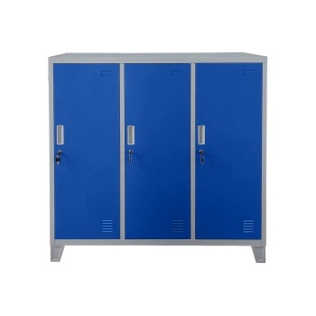 Carmen Метален шкаф Carmen CR-1603 E JZ - сив-син