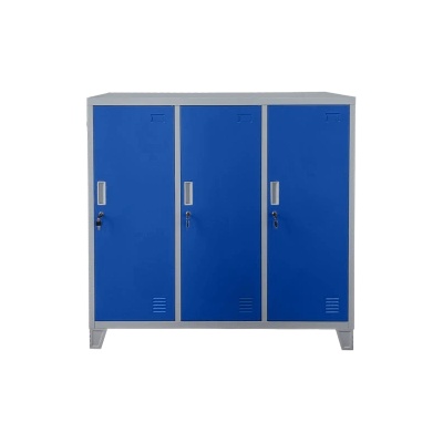 Carmen Метален шкаф Carmen CR-1603 E JZ - сив-син