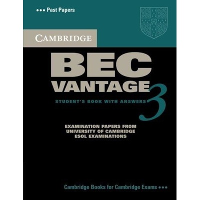 Cambridge BEC Vantage 3 SB with Key