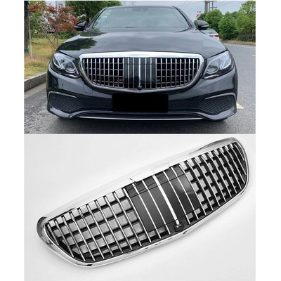 PROTEC Přední maska Mercedes W213 2017-2020 MAYBACH černá chromová Exclusive/Classic