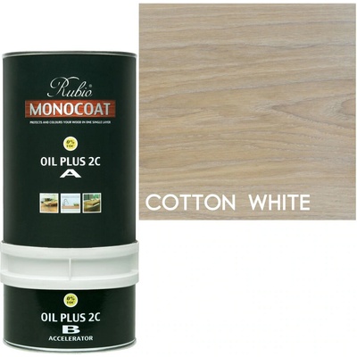 Rubio Monocoat Oil Plus 2C 3,5 l Cotton White