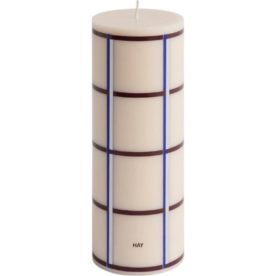 HAY Column M Свещ, кремаво, бордо, сребристо (AB401-A602-AU42)