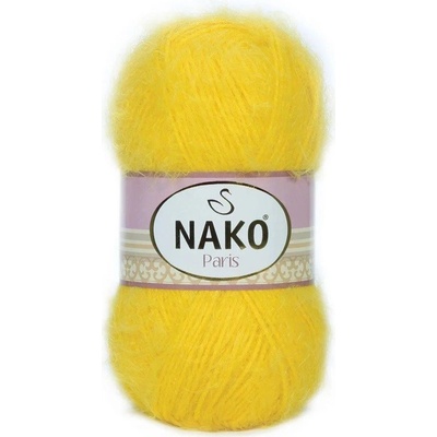 Nako Pletací příze Nako Paris 11872 - žlutá