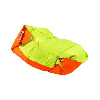 BeanBag 189x140 duo fluo orange fluo limet