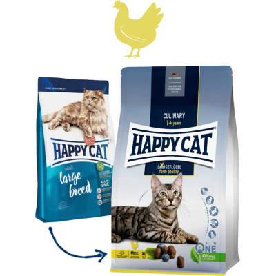Happy Cat Culinary Land Geflügel Large Breed 4 kg