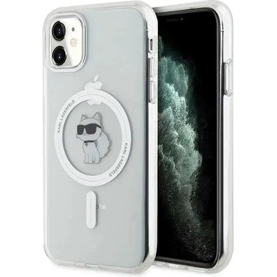 KARL LAGERFELD Кейс Karl Lagerfeld IML Choupette MagSafe за iPhone 11 / Xr, прозрачен (3666339162313)