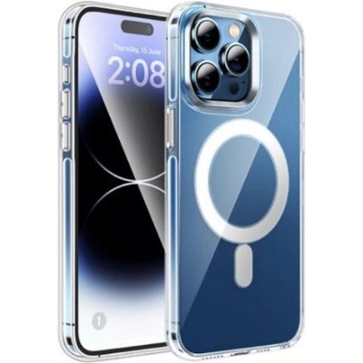hoco. Кейс Hoco AS3 Amber съвместим с MagSafe за iPhone15 Pro Max, прозрачен