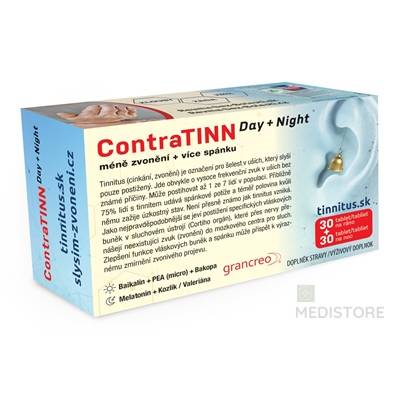 ContraTINN tbl (na ráno + na noc) 2x30 (60 ks) Salix s.r.l.