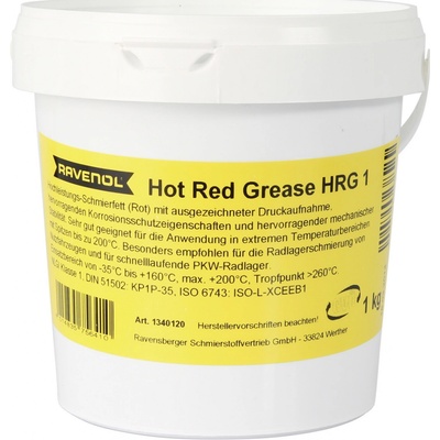 Ravenol HOT RED GREASE HRG 1 1 kg