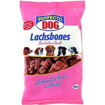 Perfecto Dog lososové kostičky 150 g