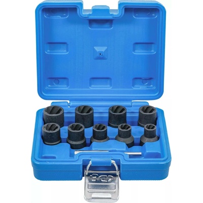 BGS 5266 Nástrčné hlavice 1/2" 10 ÷ 19 mm. Na poškozené matice a šrouby. Sada 10 dílů. – Hledejceny.cz